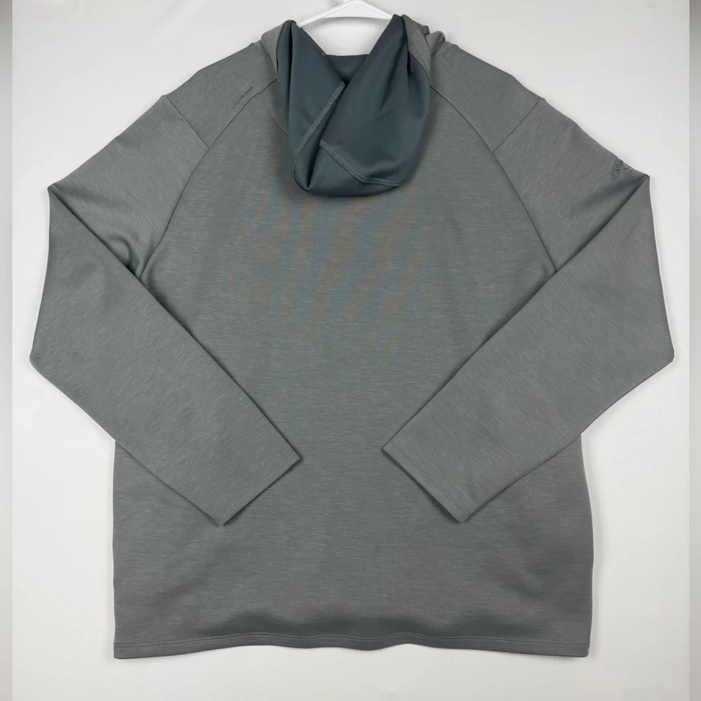 Men's Callaway Golf Gray Long Sleeve Shirt - Picture 6 of 6